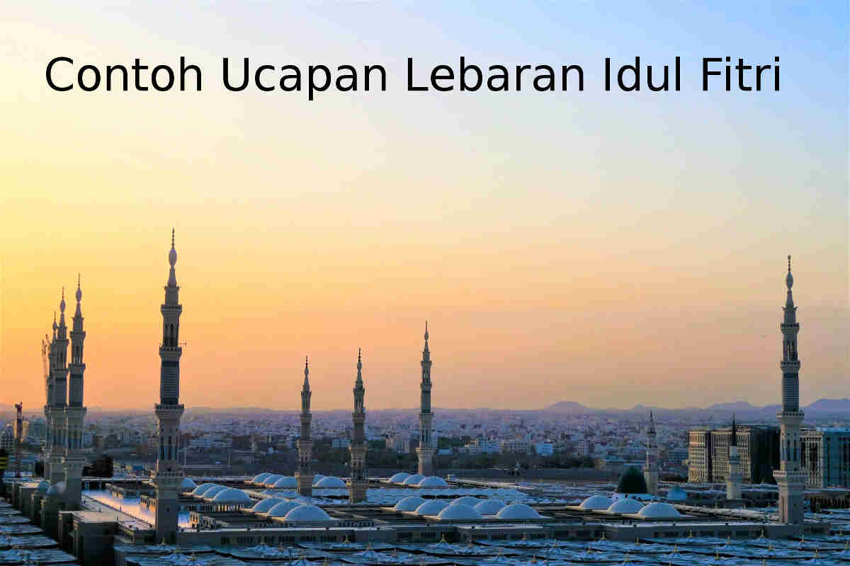 Cotoh Kalimat Ucapan Lebaran Idul Fitri 1441H Whatsapp, Facebook, Instagram dan Story