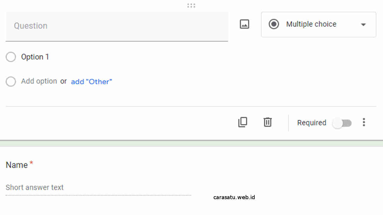 cara membuat google form
