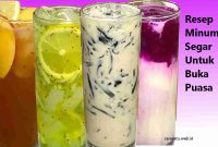 Resep Minuman Segar Untuk Berbuka Puasa