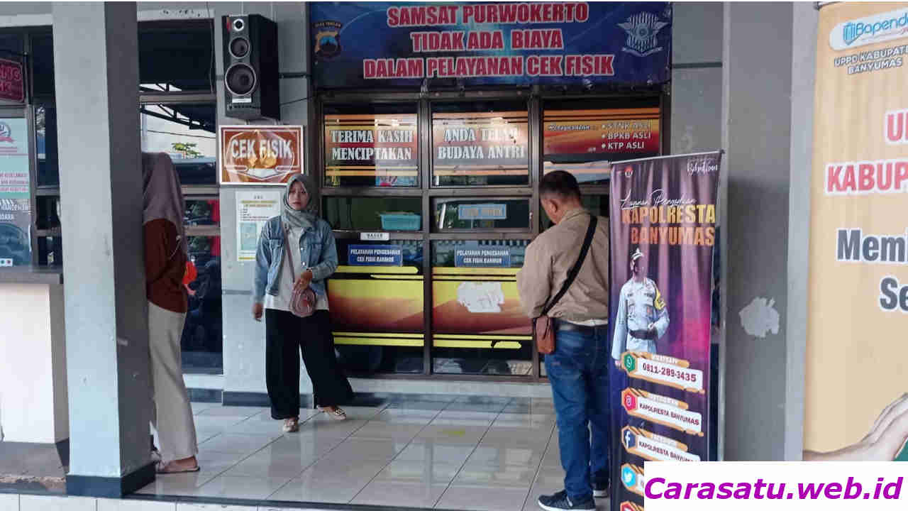 bayar pajak samsat purwokerto-penyerahan stk dan plat nomor