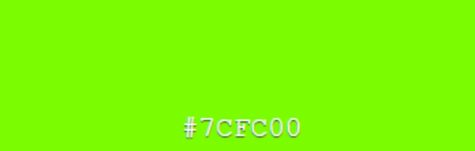 Kode warna Hijau chartreuse