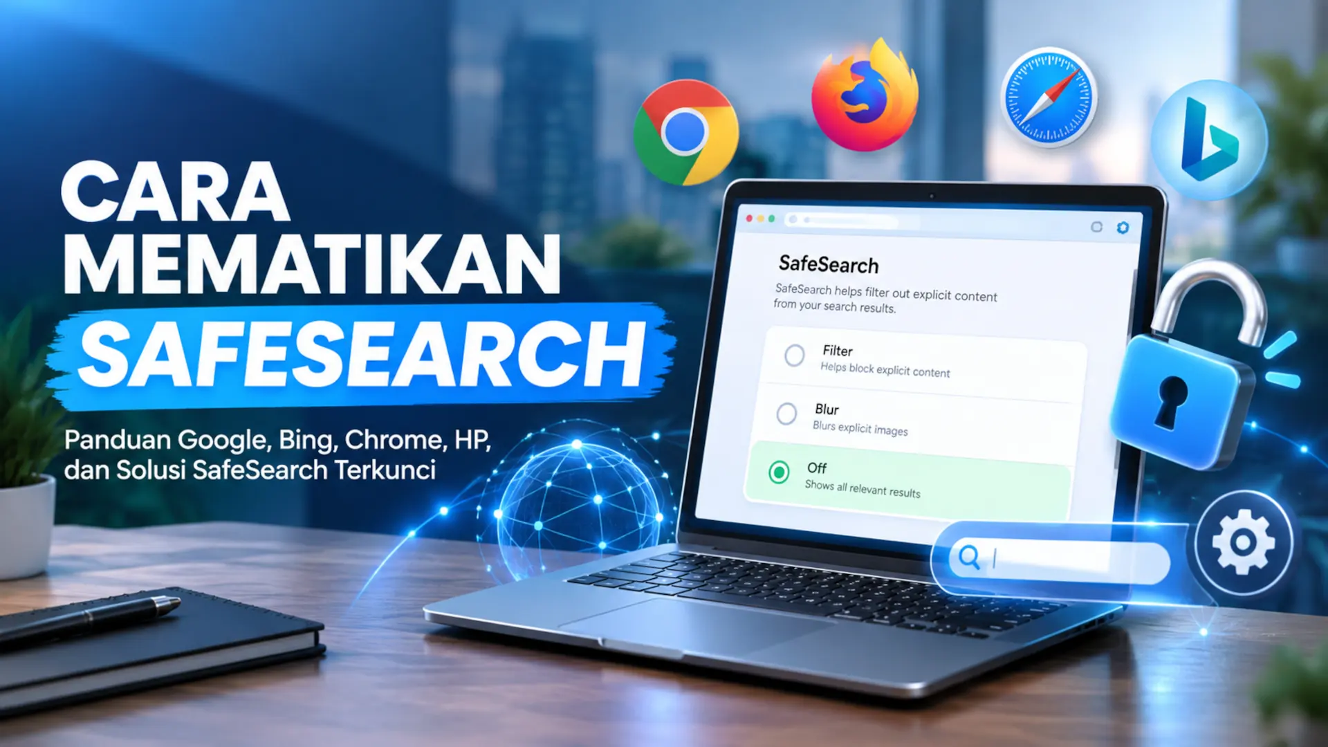 Cara Mematikan SafeSearch di Browser: Google, Bing, HP, dan Solusi Terkunci.